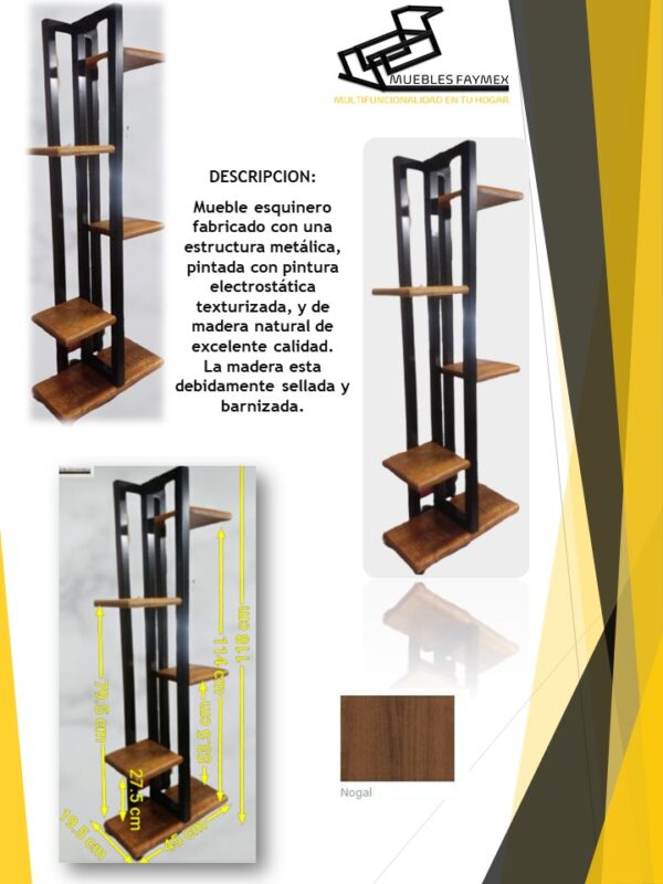 Mueble esquinero Muebles Faymex